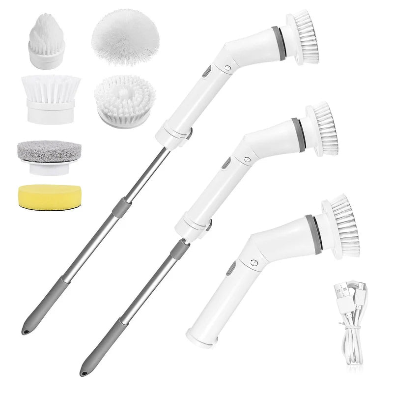 Electric Spin Scrubber – Cordless Rechargeable Cleaning Brush