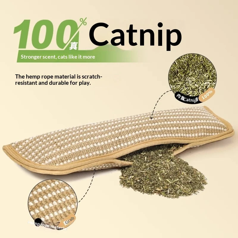 Catnip Pillow – Self-Amusing, Bite-Resistant